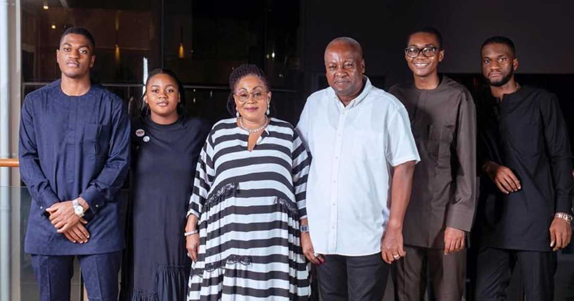 Lordina Mahama pens sweet message to John Mahama to celebrate him on Father's Day