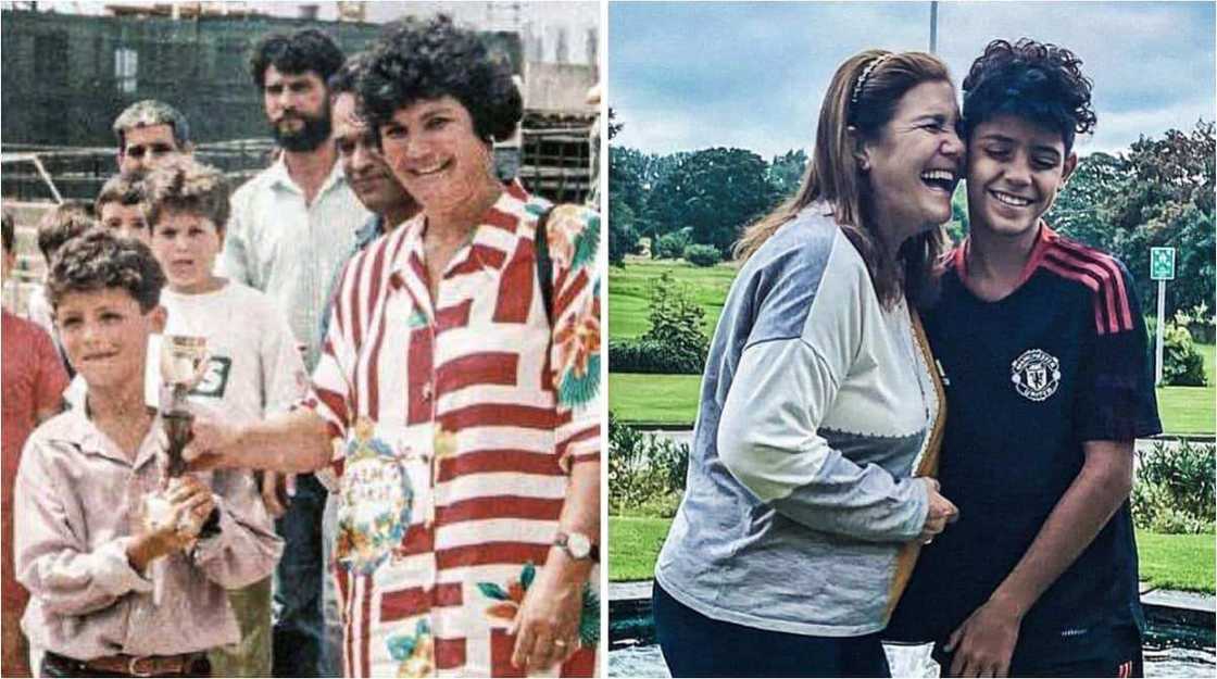 Having Watched Her Son Ronaldo to Become One of the Greatest, Dolores Aviero Spotted Mentoring Cristiano Jr Having Watched Her Son Ronaldo to Become One of the Greatest, Dolores Aviero Spotted Mentoring Cristiano Jr