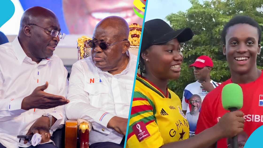 Dr Mahamudu Bawumia, Nana Addo Dankwa Akufo-Addo, NPP Possibilities Victory Rally, NPP supporter, University of Ghana Sports Directorate, 2024 Ghana election, Free SHS