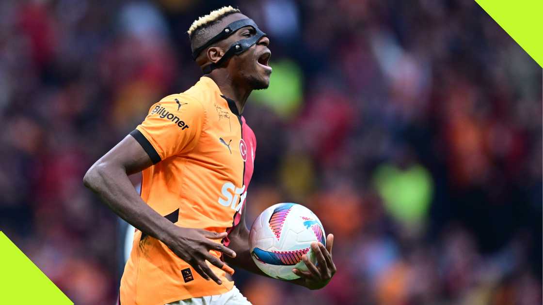 Victor Osimhen, Galatasaray, Samsunspor, Ali Sami Yen Spor Kompleksi, Istanbul, Turkiye, Super Lig. Victor Osimhen, Galatasaray, Samsunspor, Ali Sami Yen Spor Kompleksi, Istanbul, Turkiye, Super Lig.