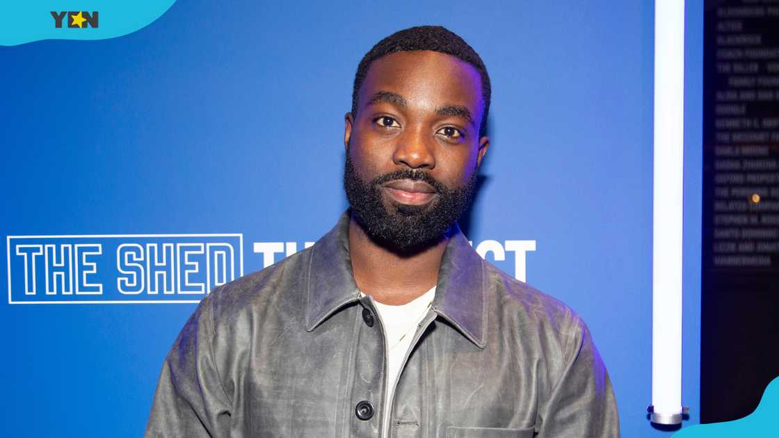 Paapa Essiedu at 'The Effect' opening night at The Shed in New York City. Paapa Essiedu at 'The Effect' opening night at The Shed in New York City.