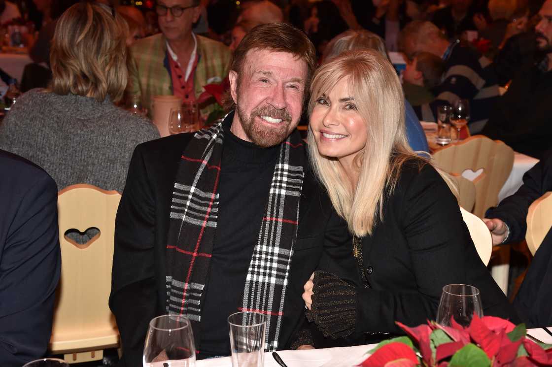 Chuck Norris and Gena O'Kelley at the Gut Aiderbichl Christmas Market opening Chuck Norris and Gena O'Kelley at the Gut Aiderbichl Christmas Market opening