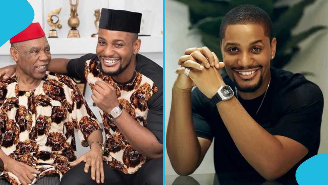 Alexx Ekubo, tribute, father, Nollywood actor, memorial, social media, condolences
