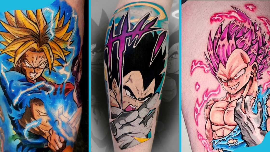 Bicep Vegeta tattoos