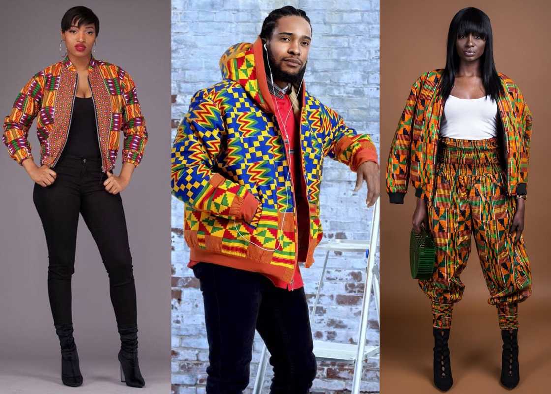 People rocking Ankara bomber jackets People rocking Ankara bomber jackets