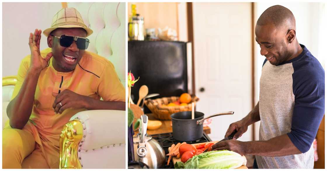 Counsellor Lutterodt shares opinion on how men are perceived when they help their wives in the kitchen Counsellor Lutterodt shares opinion on how men are perceived when they help their wives in the kitchen