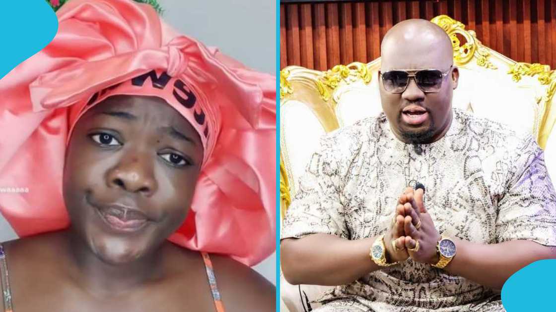 Asantewaa TikTok, Karma President prophecy, Ghanaian TikTok star, Asantewaa hospitalization, AMG Armani breakup, bad wind prophecy
