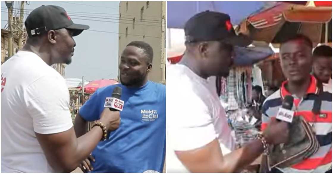 Ghanaians answering question Ghanaians answering question