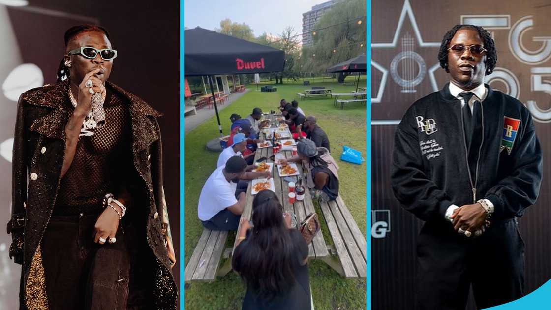 Stonebwoy, Stonebwoy in Belgium, Stonebwoy's team. Stonebwoy's songs Stonebwoy, Stonebwoy in Belgium, Stonebwoy's team. Stonebwoy's songs