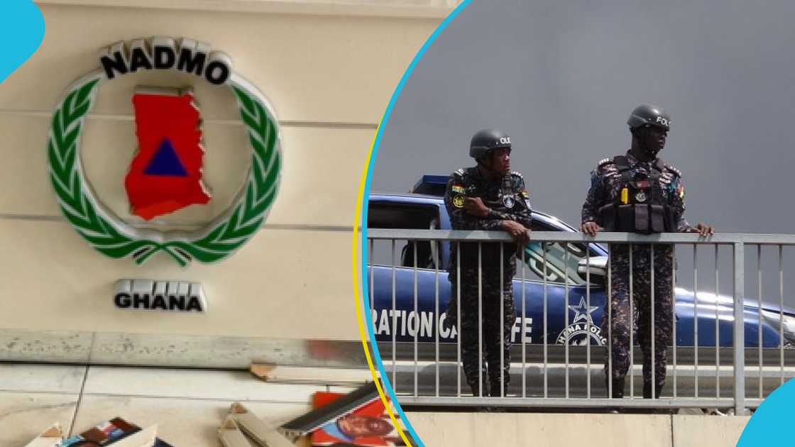 NADMO Head Office, election 2024, Ghana elections, Ghana police, NDC, Kanda NADMO Head Office, election 2024, Ghana elections, Ghana police, NDC, Kanda