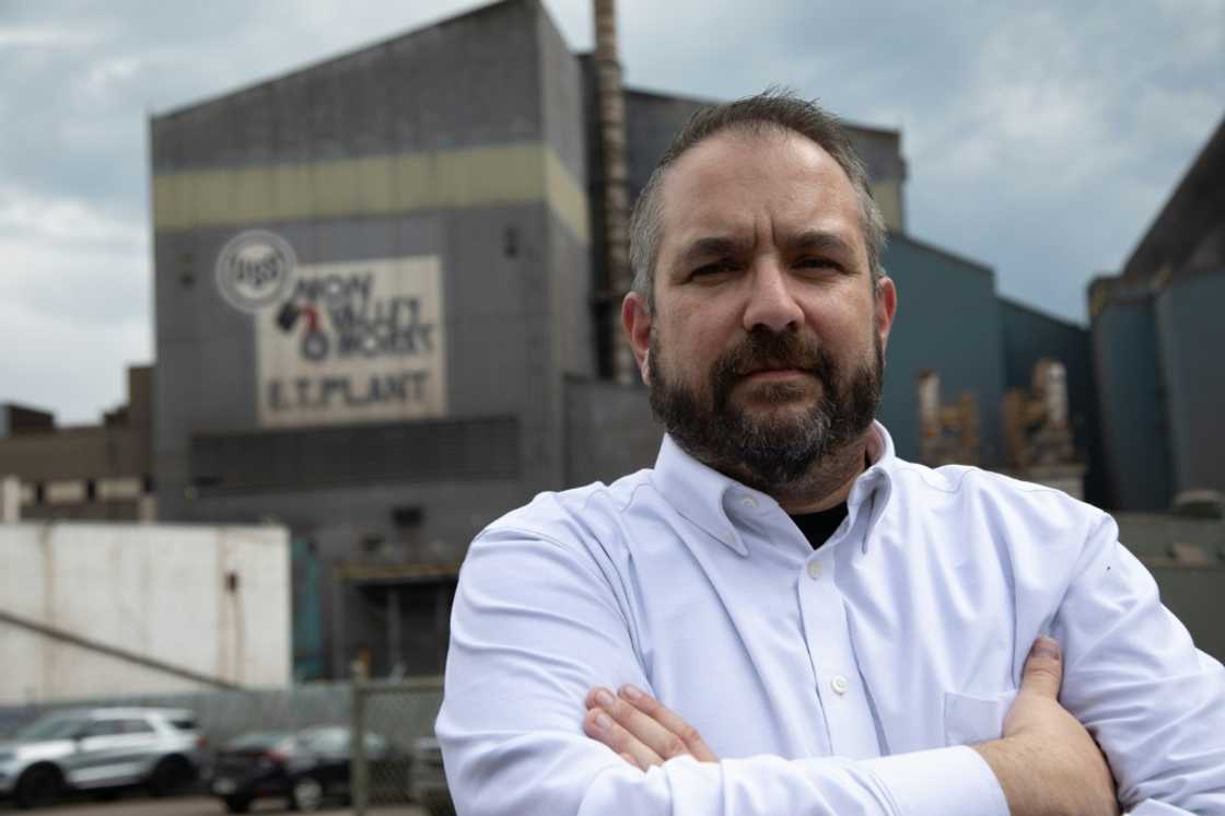 Bernie Hall, Pennsylvania district for the United Steelworkers, backs President Biden because of his record and his longstanding support of unions, but acknowledged that Donald Trump still holds support among workers who want to 'blow up' the system Bernie Hall, Pennsylvania district for the United Steelworkers, backs President Biden because of his record and his longstanding support of unions, but acknowledged that Donald Trump still holds support among workers who want to 'blow up' the system