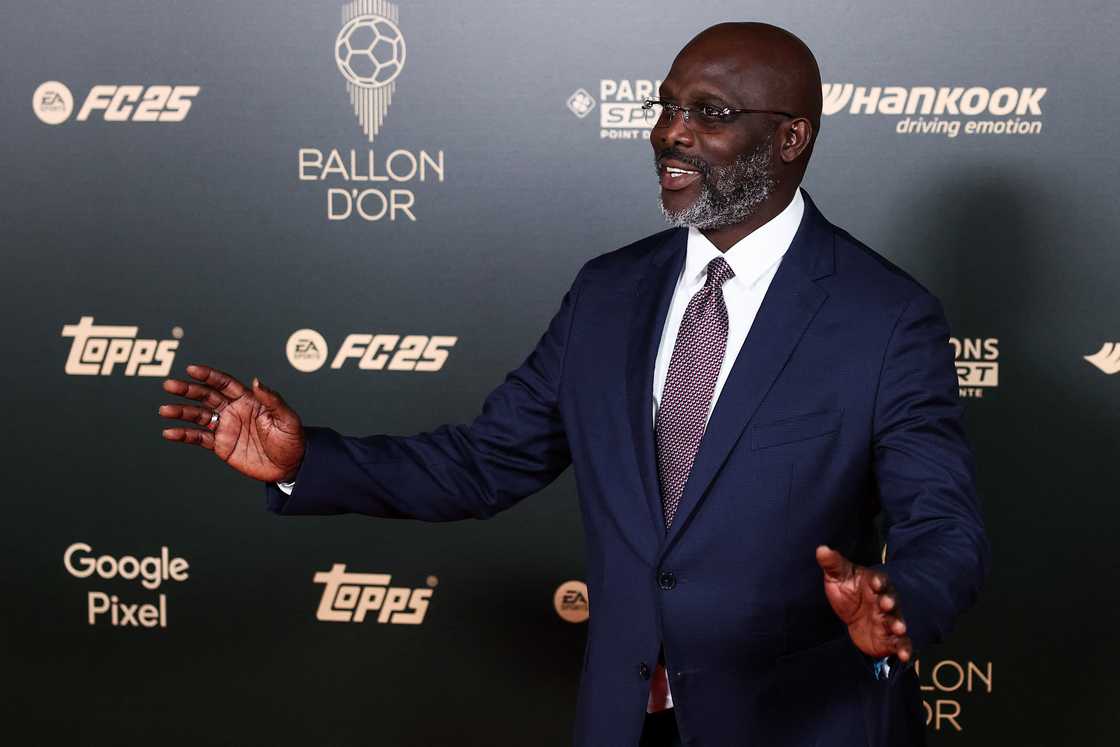 Weah responds to Elon Musk bid, Ballon d’Or not for sale, George Weah football legacy, George Weah debunks Elon Musk reports, AC Milan legend George Weah, George Weah Liberia president, George Weah football career highlights