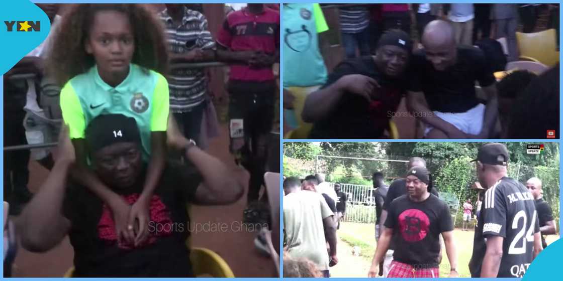 Abedi Pele and Dede Ayew's son Abedi Pele and Dede Ayew's son