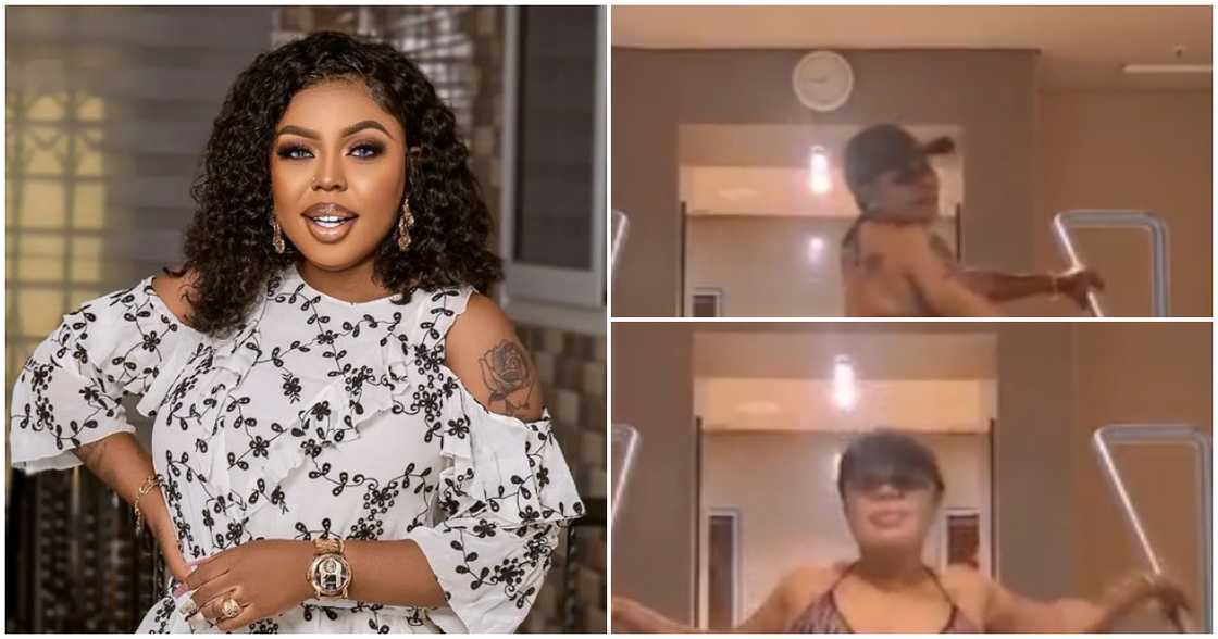 Afia Schwarzenegger in Fendi swimwear Afia Schwarzenegger in Fendi swimwear