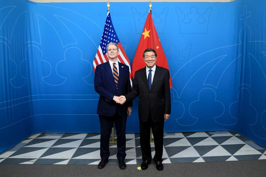 US Treasury Secretary Scott Bessent and Chinese Vice Premier He Lifeng led their teams in the latest round of trade talks in Stockholm