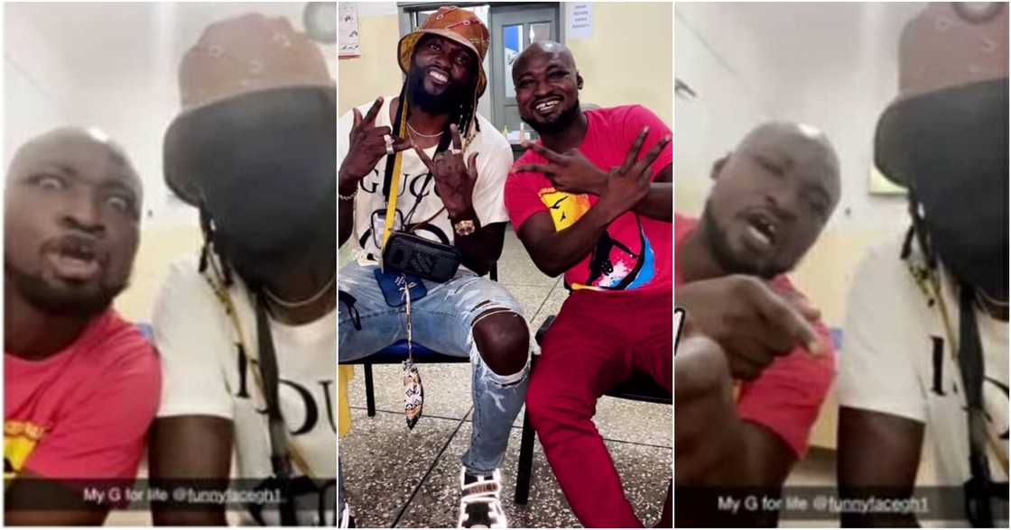 Adebayor Reunites With Funny Face; Visits Him At Psychiatric Hospital (Video) Adebayor Reunites With Funny Face; Visits Him At Psychiatric Hospital (Video)