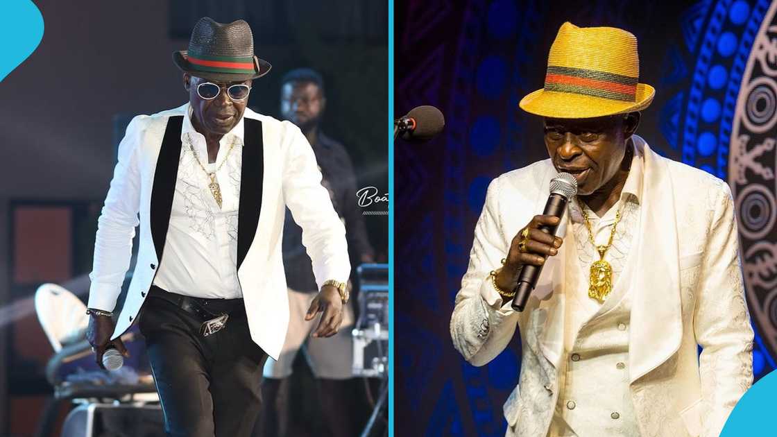 Amakye Dede, Founder's Day event, Jubilee House, Amakye Dede's performance at Founder's Day event Amakye Dede, Founder's Day event, Jubilee House, Amakye Dede's performance at Founder's Day event