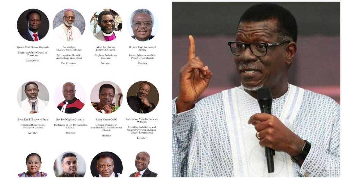 Mensa Otabil and Board of trustees Mensa Otabil and Board of trustees