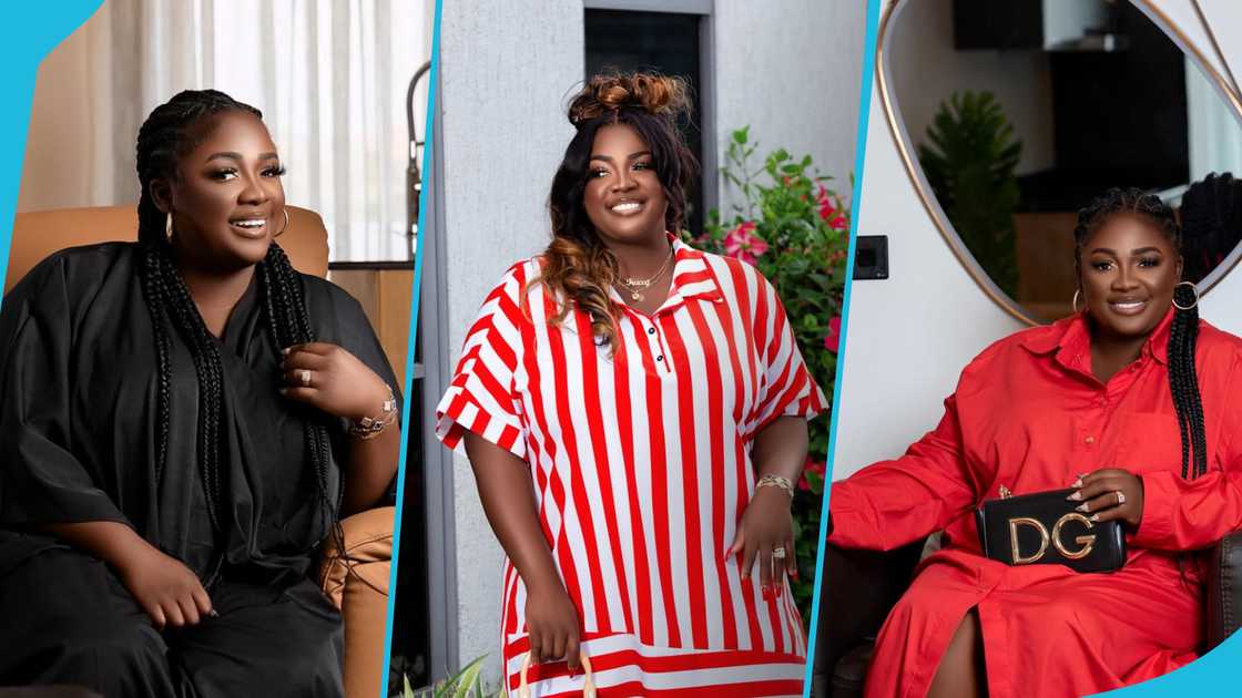 Tracey Boakye, Frank Badu Ntiamoah, Ghanaian Celebrities, Tracey Boakye's children, Tracey Boakye's Nanny, Tracey Boakye's movies