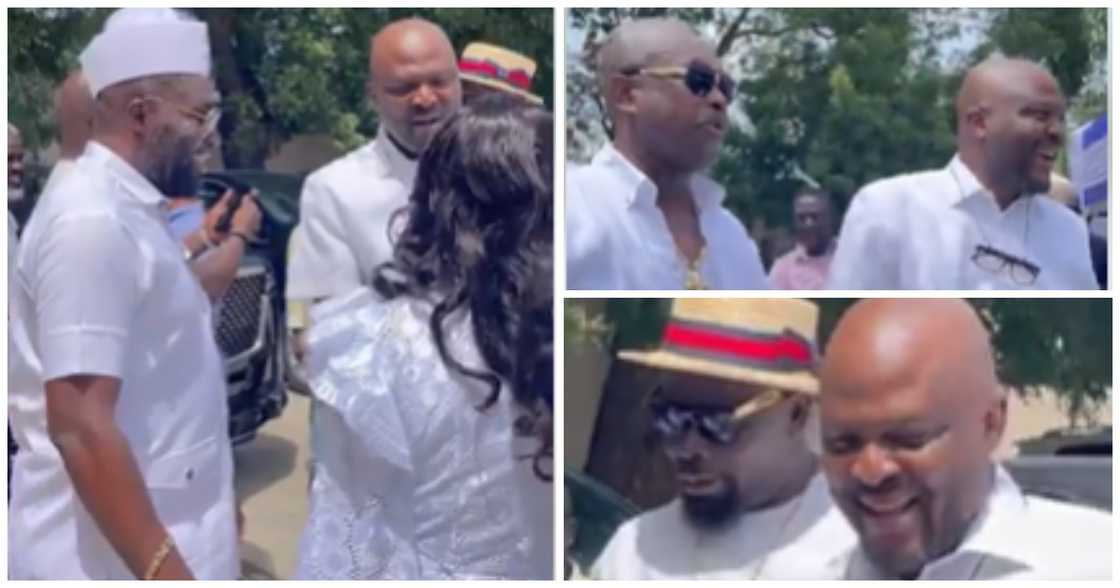 Ibrahim Mahama receives fans at COP Kofi Boakye's 60th birthday party