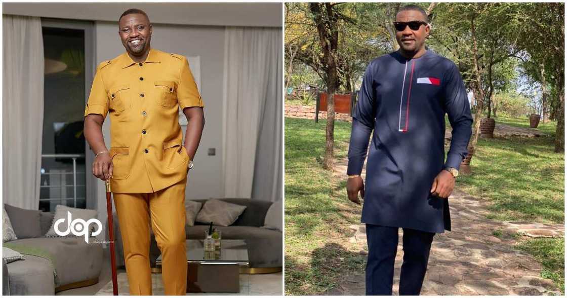 Men's Fashion: 5 Times Ghanaian Actor John Dumelo Looked Dapper In Tailor-Made Two-Piece Outfits Men's Fashion: 5 Times Ghanaian Actor John Dumelo Looked Dapper In Tailor-Made Two-Piece Outfits