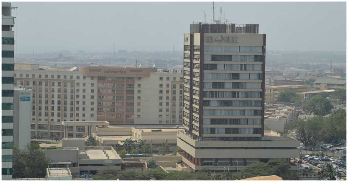 Cedi House was designed by Prof. John Owusu Addo