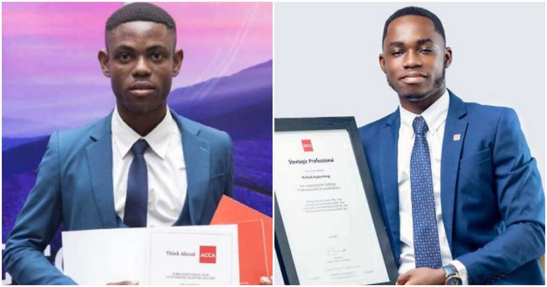 Legon alumnus and student win awards.