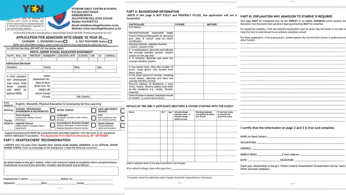 A PDF application letter for admission to a school A PDF application letter for admission to a school