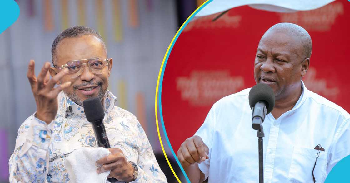 Isaac Owusu-Bempah and John Mahama