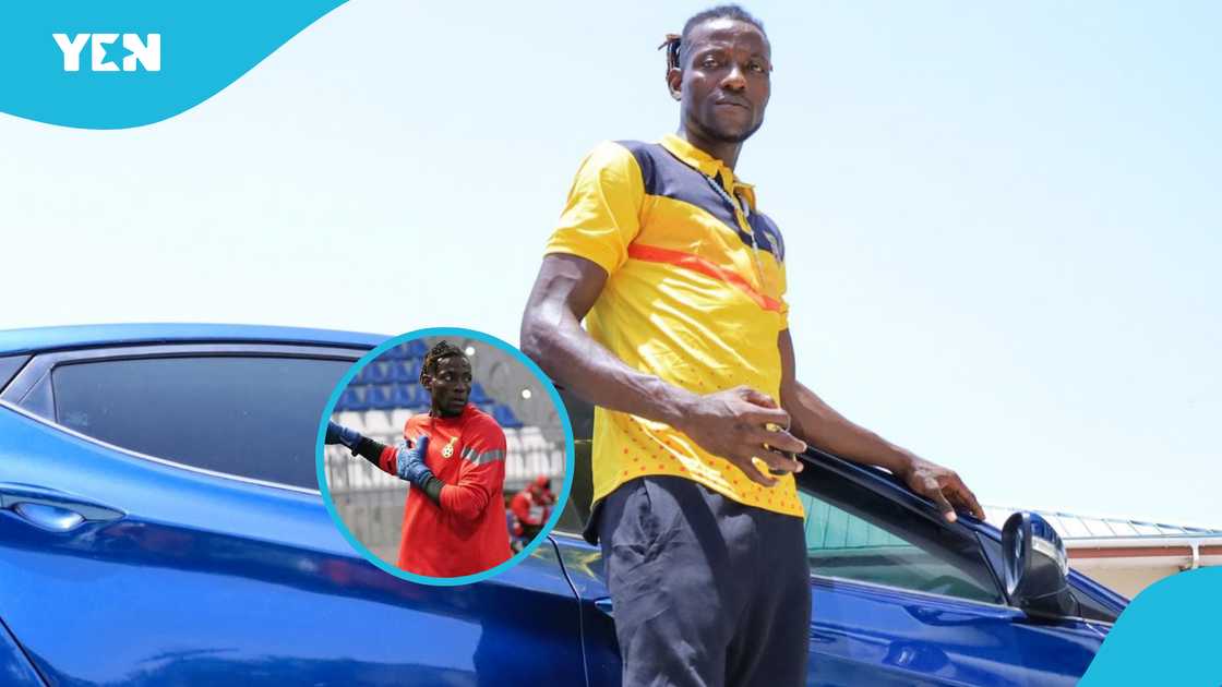 Benjamin Asare has been dashed a bran new Hyundai Elantra car by Alhaji Siedu Agongo on Wednesday, May 7, 2025 Benjamin Asare has been dashed a bran new Hyundai Elantra car by Alhaji Siedu Agongo on Wednesday, May 7, 2025