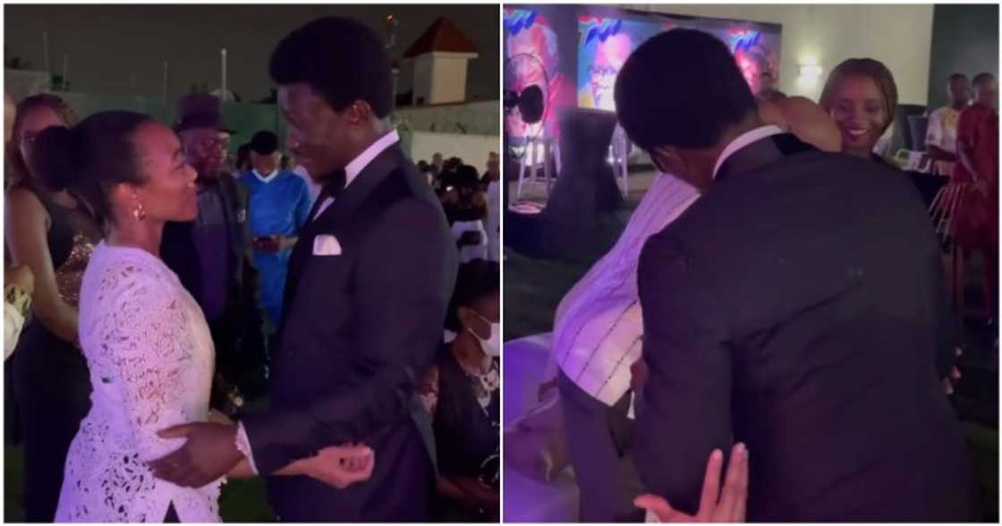 Nana Cheddar and Dr Zanetor Agyeman-Rawlings Nana Cheddar and Dr Zanetor Agyeman-Rawlings