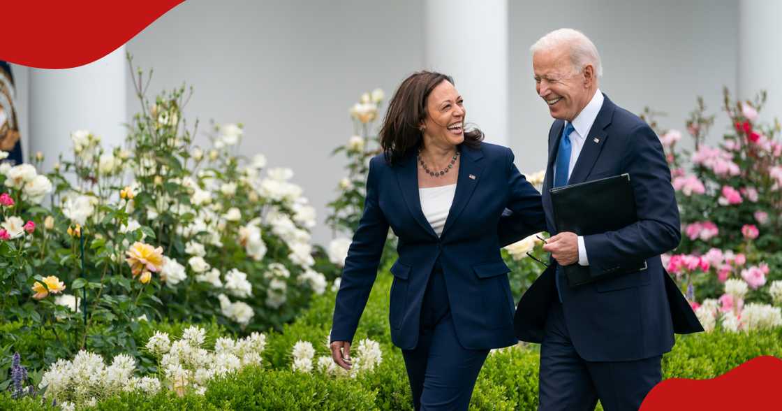 American President Joe Biden is endorsing US Vice-President Kamala Harris for the 2024 presidential race.