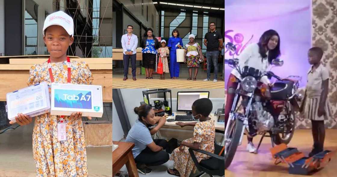 Little Susan motorbike repairer Little Susan motorbike repairer