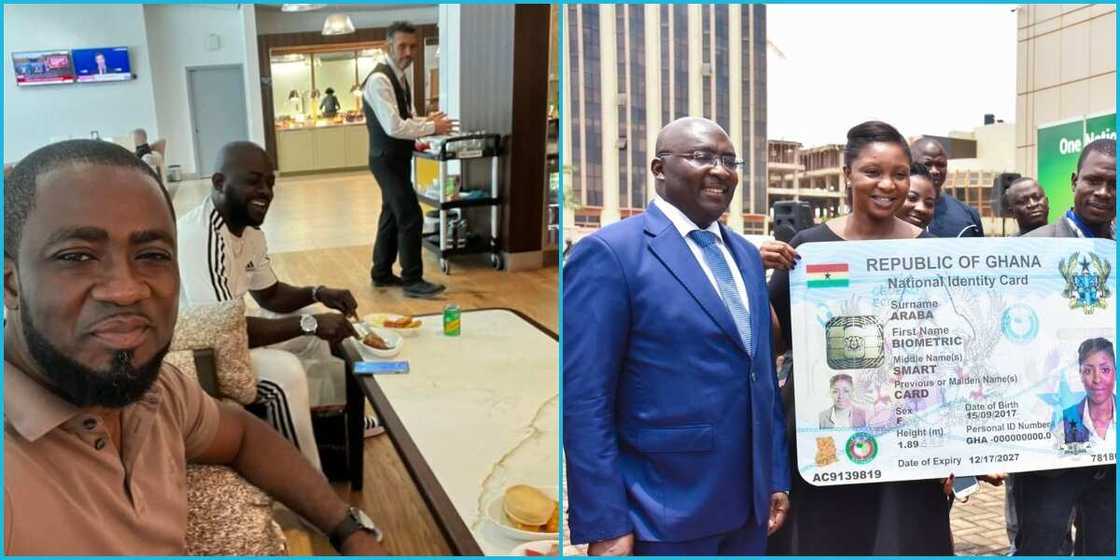 Ghanaian Man Who Couldn't Find His Passport Travel From UK To Ghana With His Ghana Card Ghanaian Man Who Couldn't Find His Passport Travel From UK To Ghana With His Ghana Card