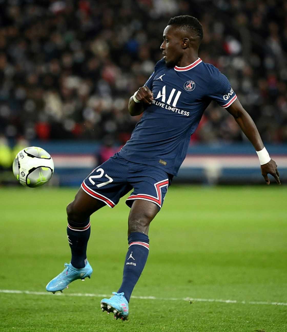 Paris Saint-Germain's Senegalese star Idrissa Gueye dropped out of a match where players wore rainbow jerseys to support LGBTQ rights Paris Saint-Germain's Senegalese star Idrissa Gueye dropped out of a match where players wore rainbow jerseys to support LGBTQ rights