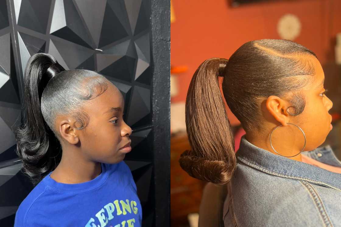 Barbie ponytail style Barbie ponytail style