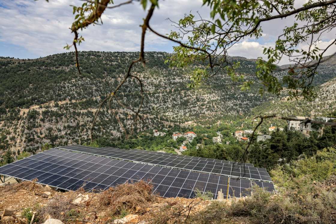 The Lebanese mountain village of Toula barely had three hours of daily generator-driven electricity but now, solar power helps keep the lights on for 17 hours, an engineer working on the alternative energy project says