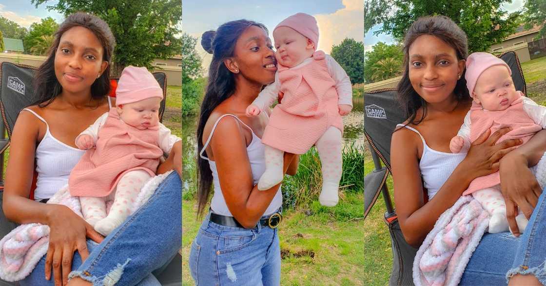 Proud Mom Shows off Adorable Baby Girl, Rakes Hundreds of Compliments