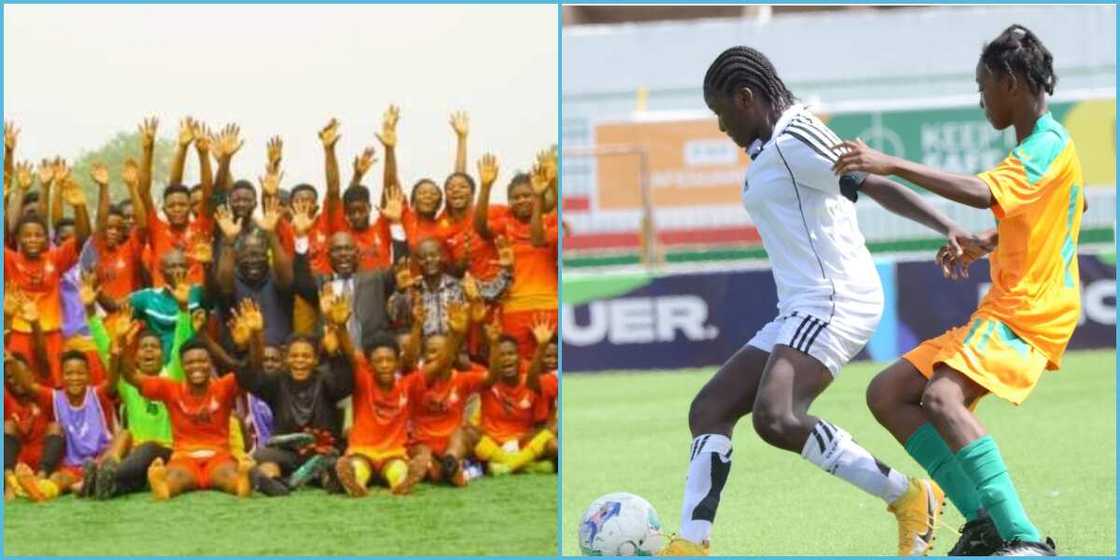 Ghana's U-15 Girls Secure Semifinal Spot In 2023 CAF African Schools Football Championship Ghana's U-15 Girls Secure Semifinal Spot In 2023 CAF African Schools Football Championship