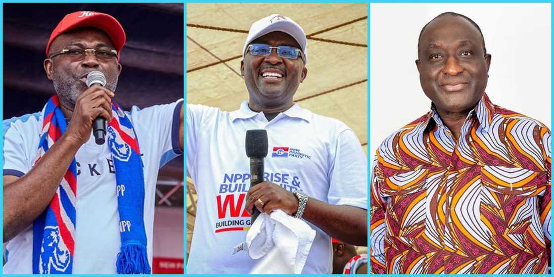 Ken Agyapong, Dr Bawumia, and Alan Kyerematen