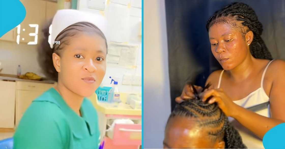 Ghanaiain nurses, nurses in ghana, unposted nurse, unemplyment, unemployed nurse, hairdressing, hairdresser