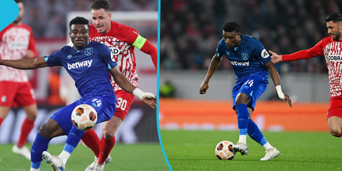 Mohammed Kudus was a standout performer despite West Ham losing one nil to Freiburg in the Europa League Mohammed Kudus was a standout performer despite West Ham losing one nil to Freiburg in the Europa League