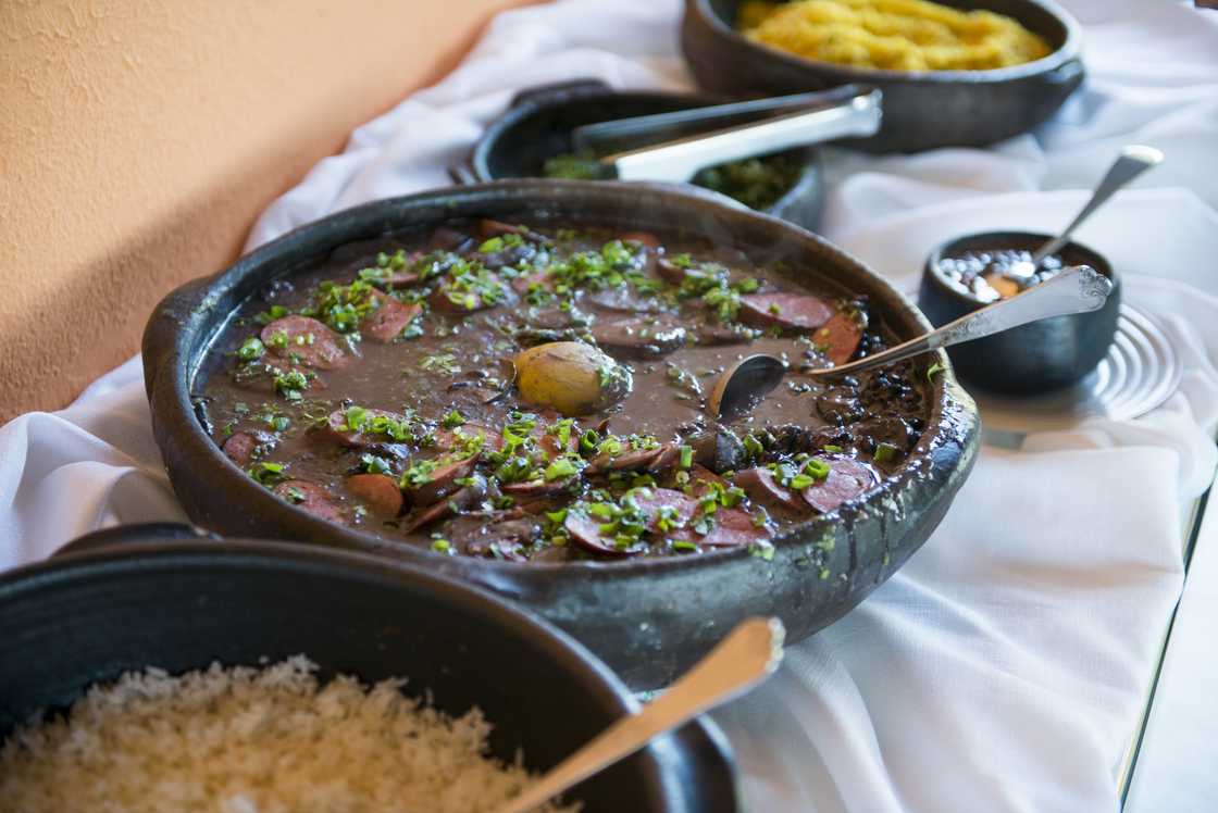 Traditional Feijoada stew Traditional Feijoada stew