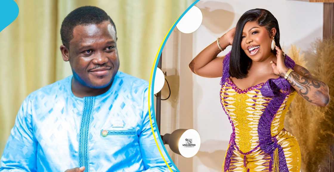 Afia Schwarzenegger, Sam George, Communications Minister, Ghana, Social media, DSTV Afia Schwarzenegger, Sam George, Communications Minister, Ghana, Social media, DSTV