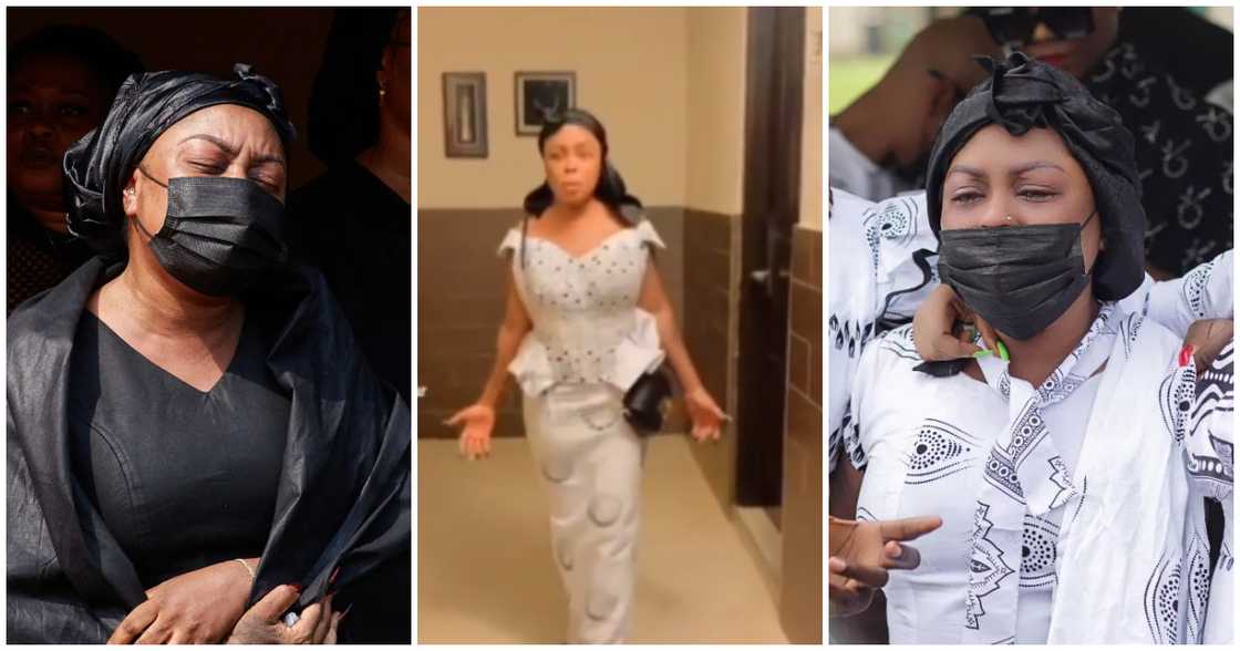 Afia Schwar: I spent GHC200k On My Dad's Funeral; TV star Brags In Video Afia Schwar: I spent GHC200k On My Dad's Funeral; TV star Brags In Video