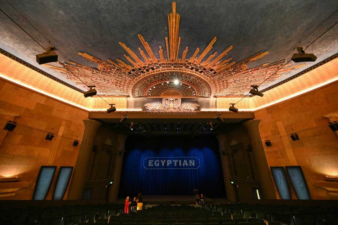 Hollywood's Egyptian Theatre hosted tinseltown's first-ever red carpet premiere in 1922 Hollywood's Egyptian Theatre hosted tinseltown's first-ever red carpet premiere in 1922