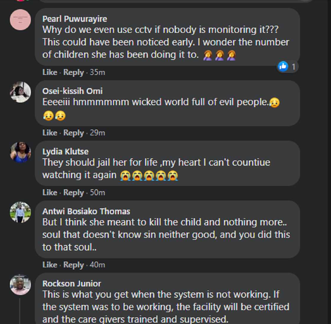 Caregiver Caught on CCTV Camera Killing 11-Month-old baby with food; sad Video Drops Caregiver Caught on CCTV Camera Killing 11-Month-old baby with food; sad Video Drops