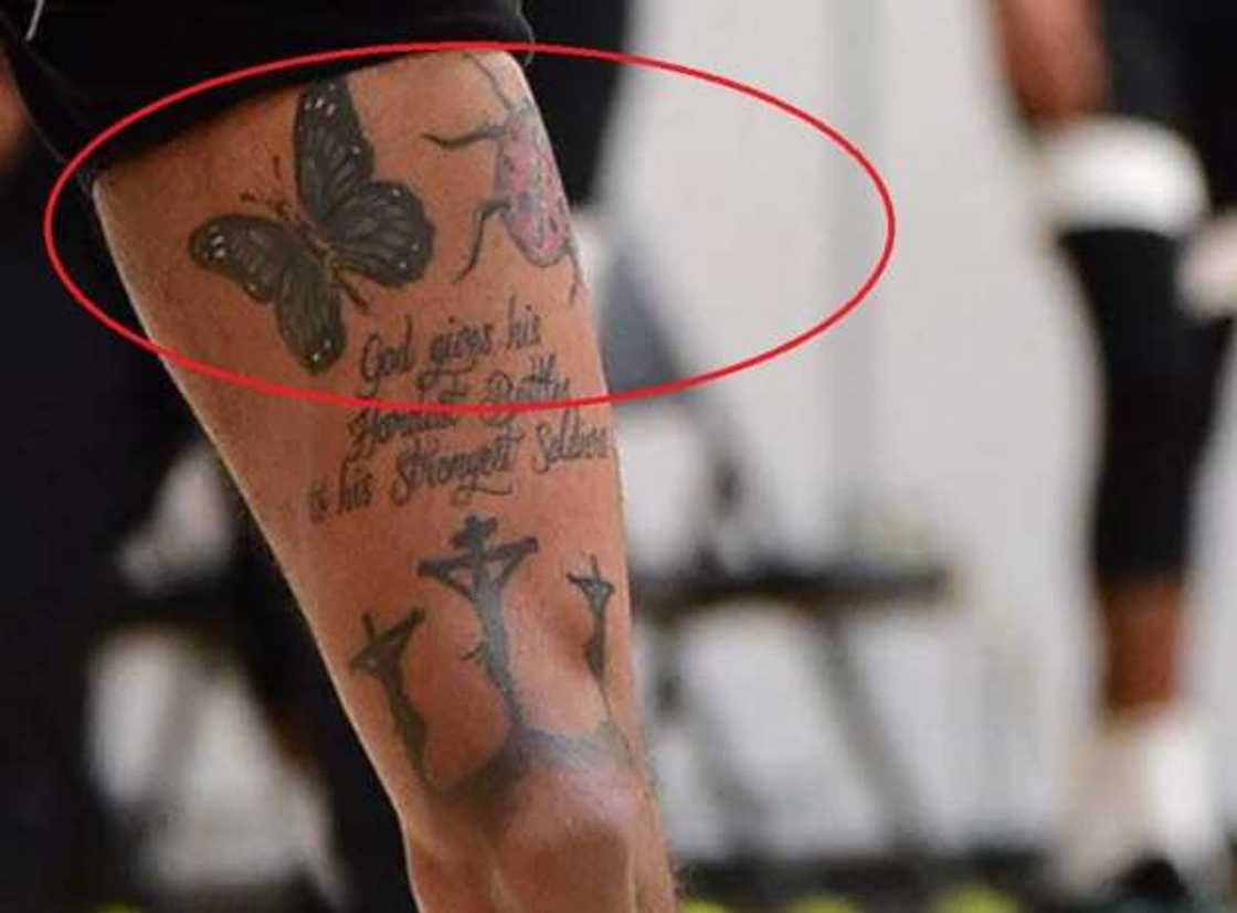 Jalen Green's tattoos Jalen Green's tattoos