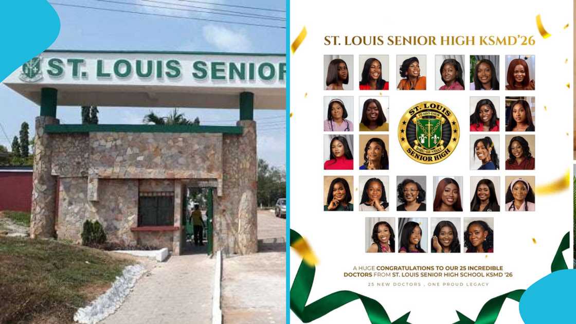St. Louis SHS graduates, 25 medical graduates, KNUST School of Medical Sciences, medical doctors in Ghana, St. Louis SHS alumni, six-year medical programme
