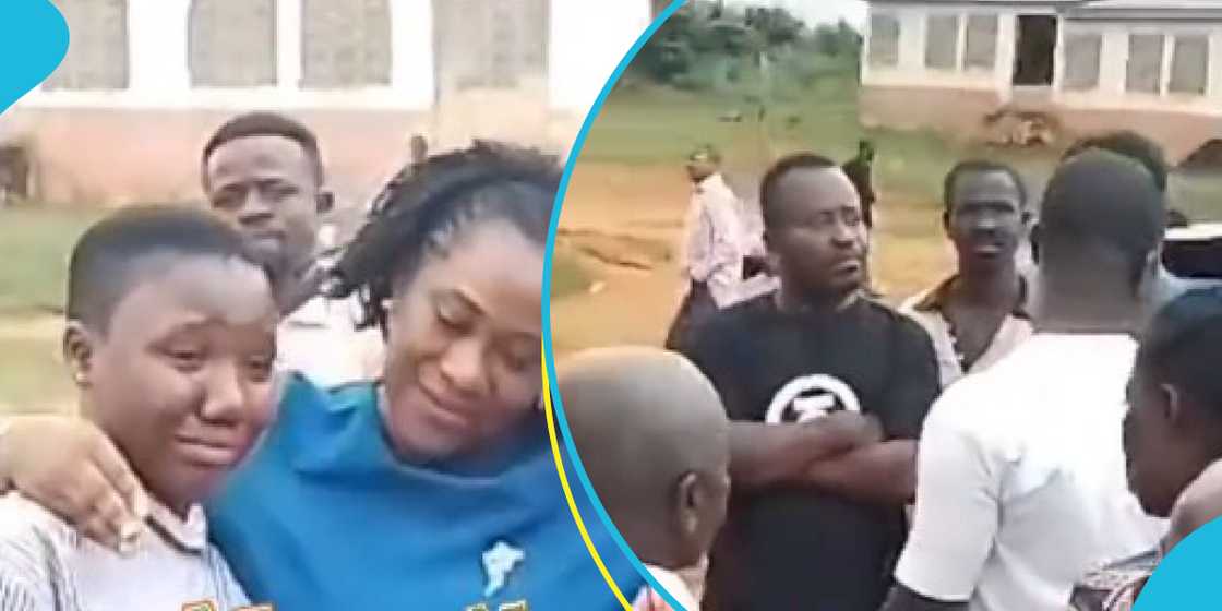 BECE students in tears BECE students in tears